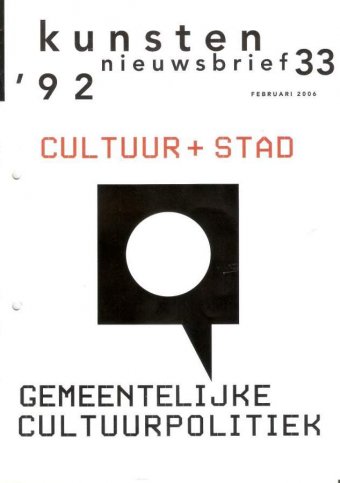 Kunst & cultuur en de gemeentelijke organisatie